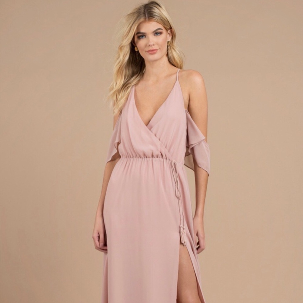 Dusty rose dress